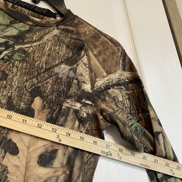 Starter Dri Fit Camo Shirt Mens Small Long Sleeve - Picture 6 of 7